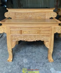 Bàn Thờ 2 tầng gỗ Gõ đỏ BTG-17