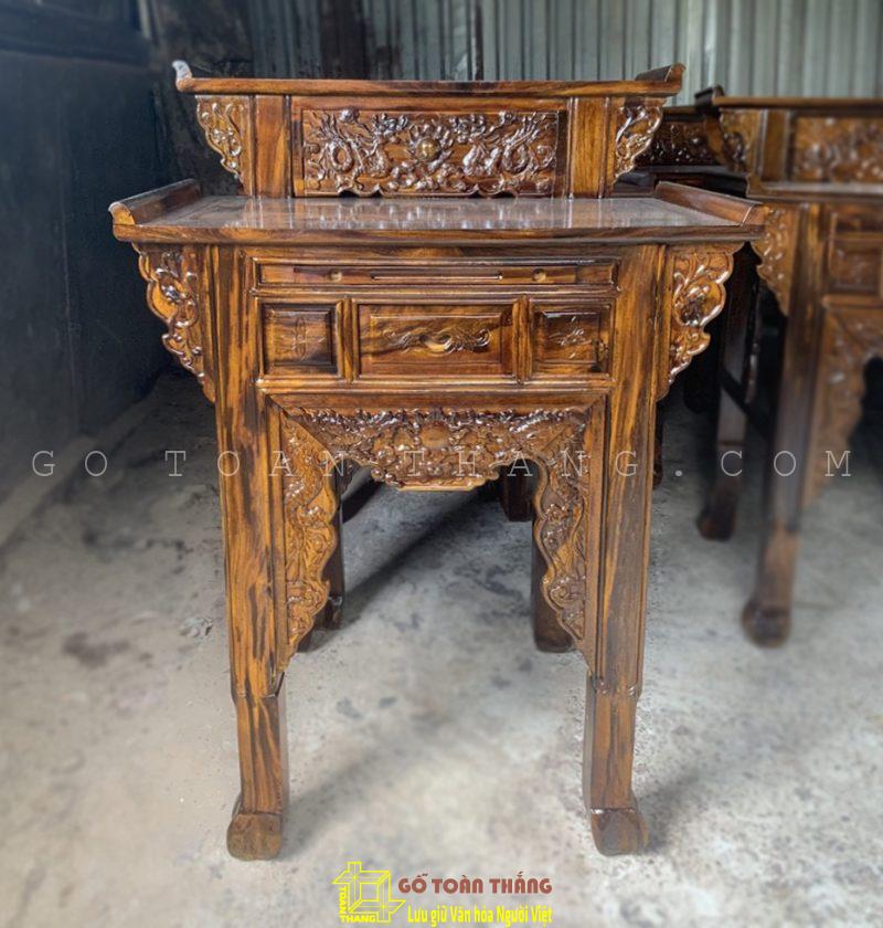 Bàn Thờ gỗ Muồng 2 tầng BTM-10 Bàn Thờ gỗ Muồng 2 tầng BTM-10