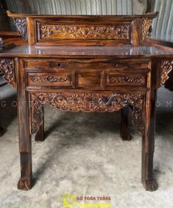 Bàn Thờ gỗ Muồng 2 tầng BTM-07