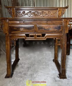 Bàn Thờ gỗ Muồng 2 tầng BTM-09
