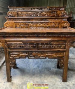 Bàn Thờ gỗ Muồng 3 tầng BTM-019