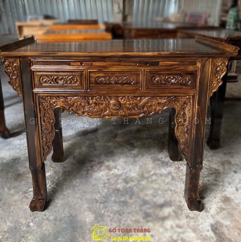 Bàn Thờ đứng gỗ Muồng BTM-11 Bàn Thờ đứng gỗ Muồng BTM-11