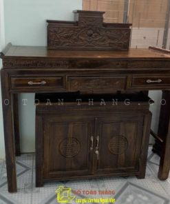 Bàn Thờ đứng hiện đại gỗ Muồng BTM-13