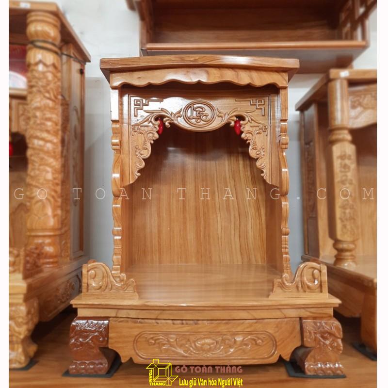 Bàn thờ Thần Tài gỗ Gõ đỏ TTG-04 Bàn thờ Thần Tài gỗ Gõ đỏ TTG-04