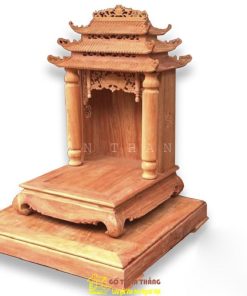 Bàn thờ Thần Tài gỗ Hương đá TTH-02