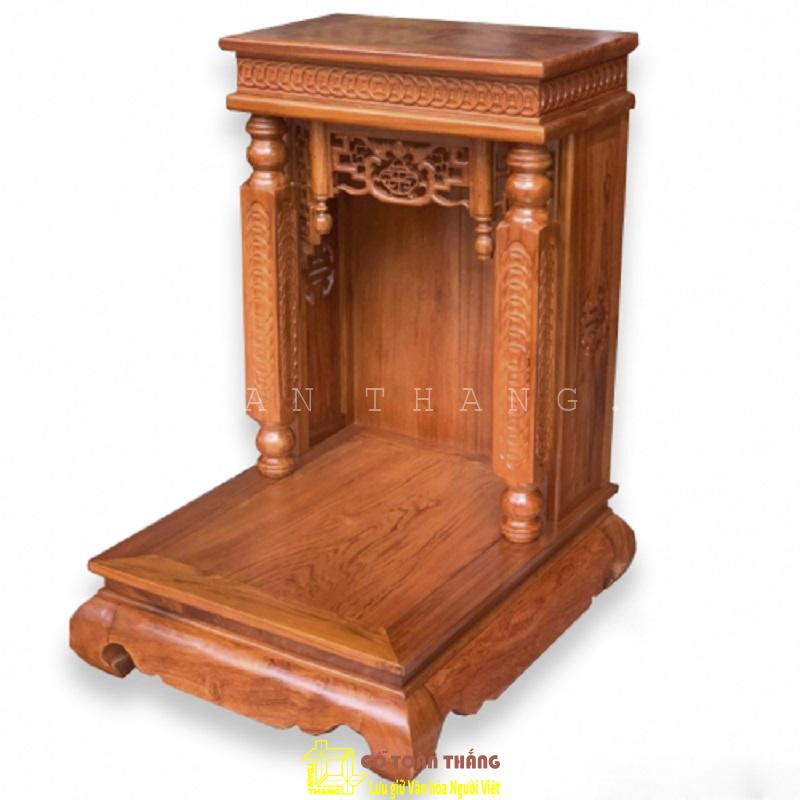 Bàn thờ Thần Tài gỗ Hương đá TTH-03 Bàn thờ Thần Tài gỗ Hương đá TTH-03