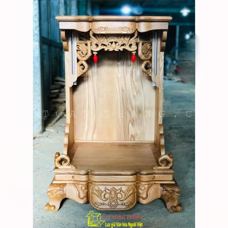 Bàn thờ Thần Tài gỗ Sồi TTS-06 Bàn thờ Thần Tài gỗ Sồi TTS-06