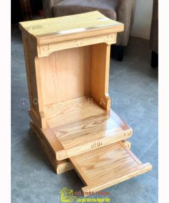 Bàn thờ Thần Tài gỗ Sồi TTS-05