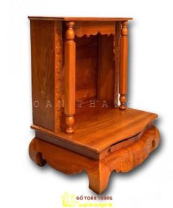 Bàn thờ Thần Tài gỗ Căm Xe BTT-16