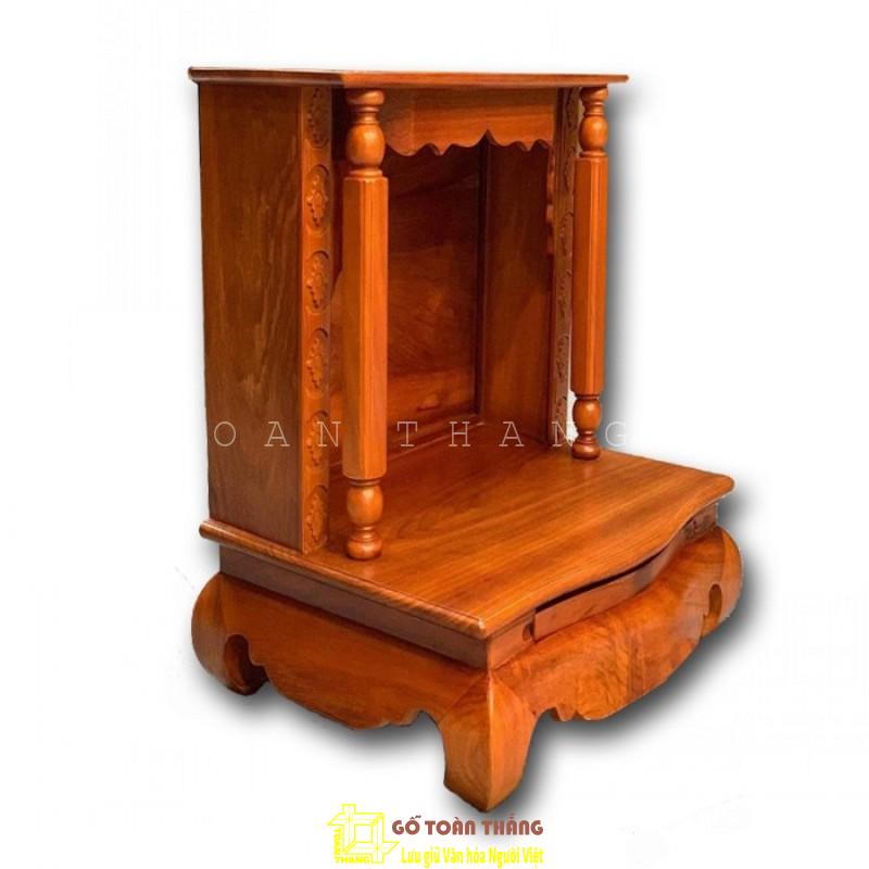 Bàn thờ Thần Tài gỗ Căm Xe BTT-16 Bàn thờ Thần Tài gỗ Căm Xe BTT-16