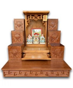 Bộ bàn thờ Thần Tài gỗ Hương TTH-05