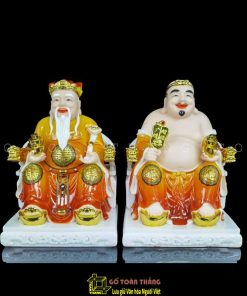 Thần Tài Thổ Địa bằng Đá 8in