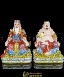 Thần Tài Thổ Địa bằng Đá 6in- CTĐX