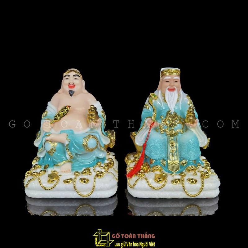 Thần Tài Thổ Địa bằng Đá 6in - CTX Thần Tài Thổ Địa bằng Đá 6in - CTX