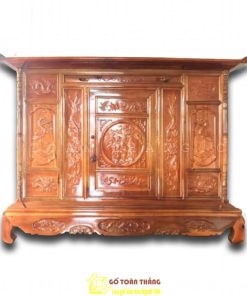 Tủ thờ mẫu Bắc gỗ Tràm TTH-17