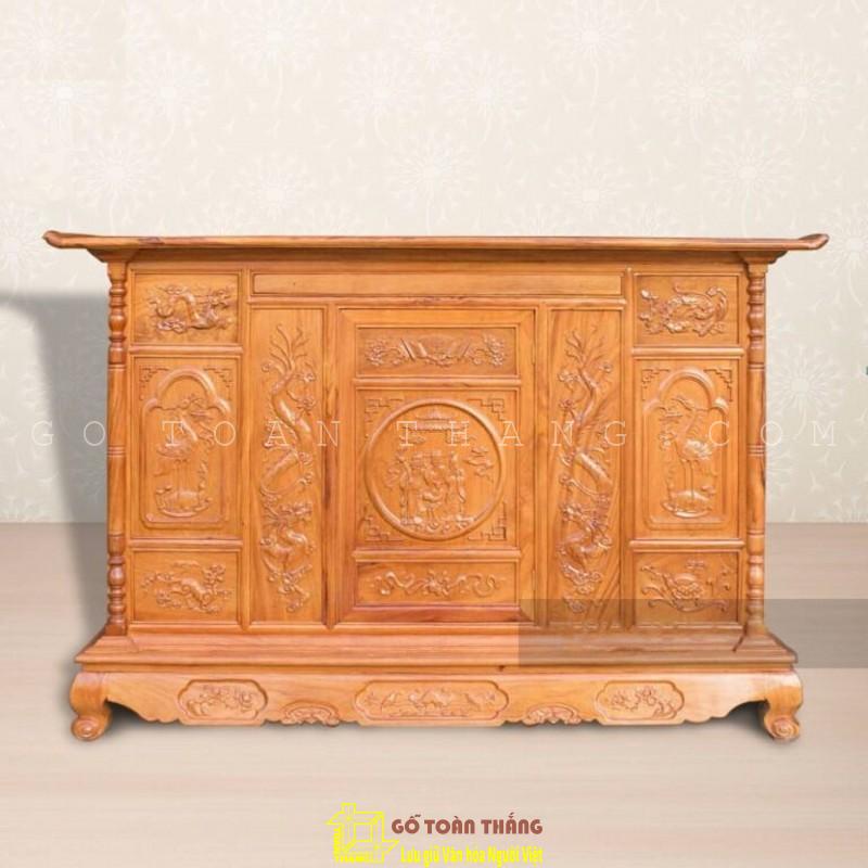 Tủ thờ mẫu Bắc gỗ Gõ đỏ TTH-19 Tủ thờ mẫu Bắc gỗ Gõ đỏ TTH-19