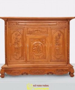 Tủ thờ mẫu Bắc gỗ Gõ đỏ TTH-25
