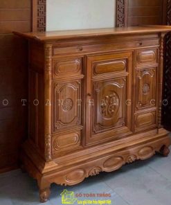 Tủ thờ mẫu Bắc gỗ Gụ TTH-21