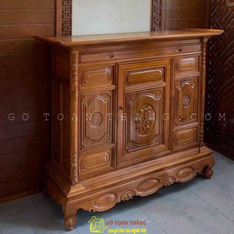 Tủ thờ mẫu Bắc gỗ Gụ TTH-21 Tủ thờ mẫu Bắc gỗ Gụ TTH-21