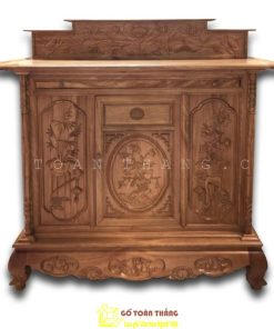 Tủ thờ mẫu Bắc gỗ Hương đá TTH-20