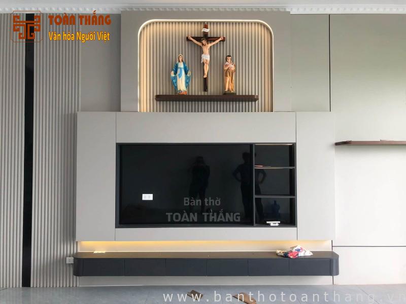 Bàn thờ Công Giáo đơn giản BTCG-05