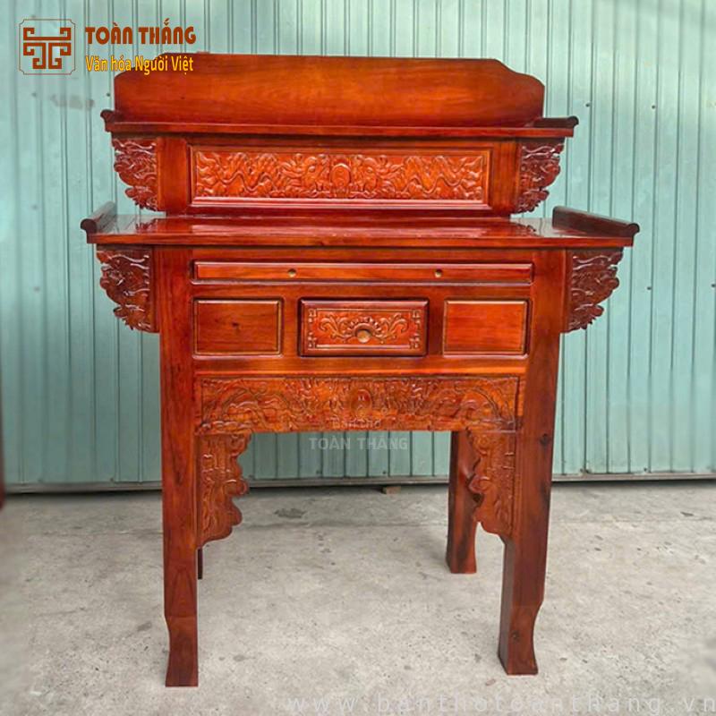 Bàn thờ 2 tầng gỗ Tràm 1m07 2TGT-02